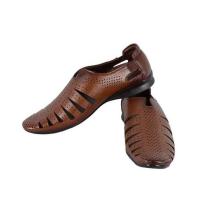 Top Brand Fashionable Men's Leather Formal Sandals