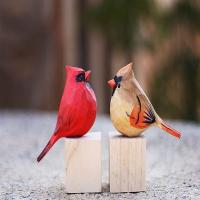 Bird Wooden Figurines
