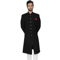 Black Festive Sherwani