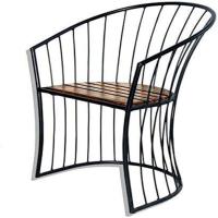 Black Iron Chair
