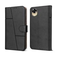 Black Leather Mobile Flip Cover