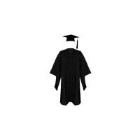 Black Master Graduation Gown