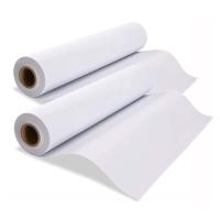 Bonded Paper Roll, Plain pattern, white color Image