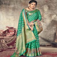 Border Jacquard Saree