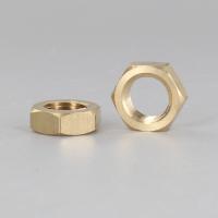Brass Golden Hex Nut