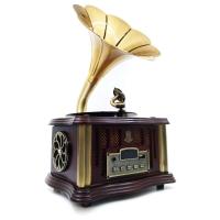 Brass Gummy Gramophone