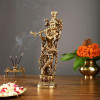 Brass Krishna Statute