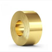 Brass Sheet Coil, customizable, plain, smooth Image