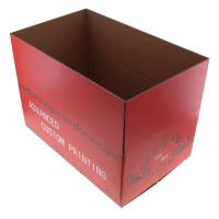 Brochure Printed Corrugated Box, Dual-layer type