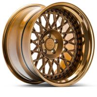 Bronze Forged Alloy Wheels , Ceramic polished 