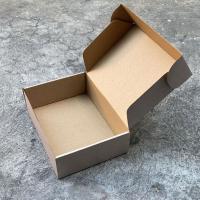 Brown Cardboard Food Packaging Box, Natural kraft