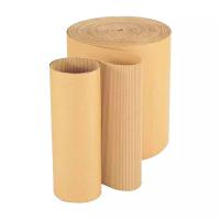 Brown Corrugated Carton Roll, Dual-layer kraft liner Image