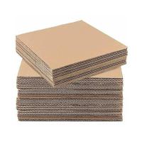 Brown Corrugated Carton Sheet, Single ply panel