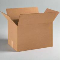 brown Corrugated Packaging Box, Natural kraft Image
