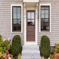 Brown Front Door, Decorative Termite resistance
