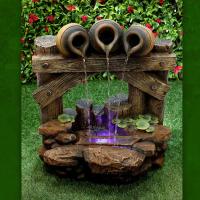 Brown Indoor Fountain