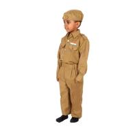 Brown Kids Police Dress