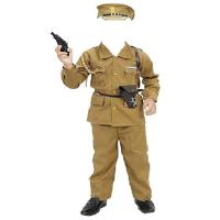 Brown Police Uniform Image