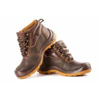 Brown Safety Shoes