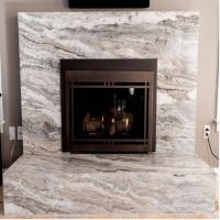 Brownish Fire Place