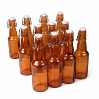 Bulk Beer Bottles, Crown type, green color, 330 ml size
