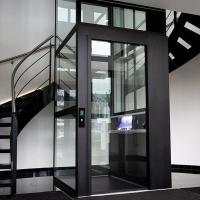 Capsule Apartment Lifts, Glass and metal finishes