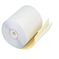 Carbonless 2 Ply Thermal Paper Rolls, Print both layer