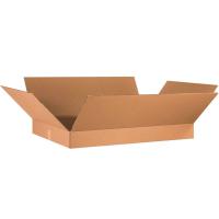 Cardboard Flat Corrugated Box, Single-layer mailer