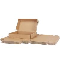 Cardboard Flat Corrugated Box, Single-layer mailer