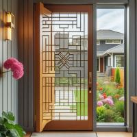 Carved Screen Doors, Ready to paint or stain