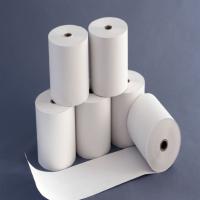 Cash Register Rolls, White color, plain pattern
