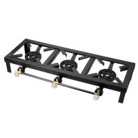 Cast Iron Three Burner, Smoothly operating knob