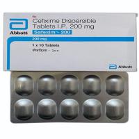 Cefixime 200 mg Antibiotic Tablet, Third-gen