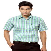 Checked Halfsleeves Shirt Image