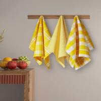 Checked Linen Towels