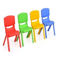 Childrens Plastic Chairs, Stackable design, lightweight