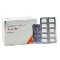 Ciprofloxacin 500 mg Antibiotic Tablet, fluoroquinolone