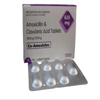 Clavulanic Acid Amoxicillin Antibiotic Tablet, lactamase