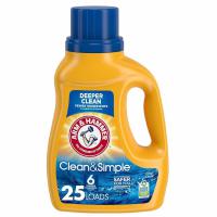 Clean Liquid Laundry Detergent, Multi-surface cleaning