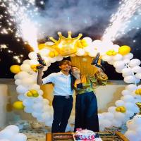 Cold Fire Gun, for Private Parties, Functions