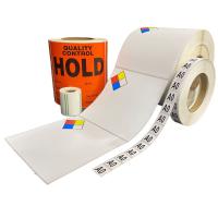 Color Coded Barcode Sticker Roll, Strong hold adhesive Image