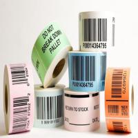 Colored Chromo Barcode Roll, Semi-gloss finish Image