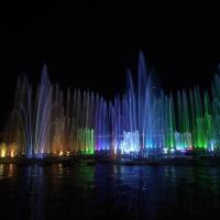 Colored Musical Fountain