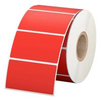 Colored Polyester Barcode Roll, 50mm x 30mm size