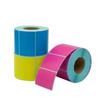 Coloured Barcode Label , High self adhesive usage Image