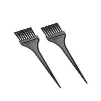 Natural Fiber Flat Shape Hair Colour Brush Set Dye Brush