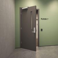 Commercial Metal Safety Door, Corrosion proof, durable