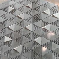 concrete 3D wall tile, Raw grey concrete texture