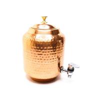 Indian Art Pure Copper Matka Drinking Water Storage