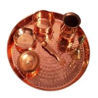 Copper pooja items